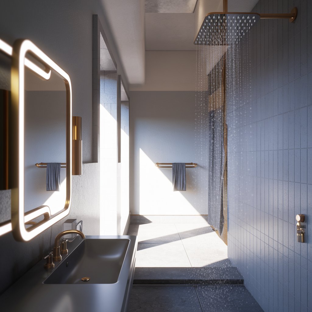 Bathroom Lighting Over Mirror
